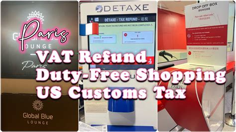 paris vat refund time.